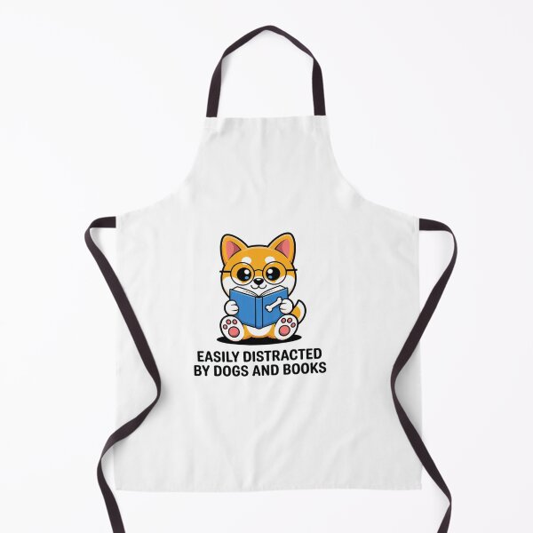 Item preview, Easily Distracted By Dogs And Books designed and sold by DrewLeuschke.