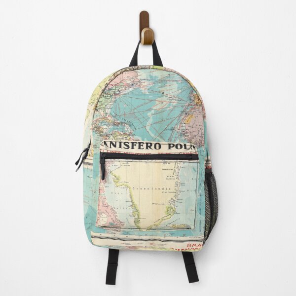 Item preview, Detailed Vintage Colorful Bohemian Italian World Map designed and sold by easteuromaps.