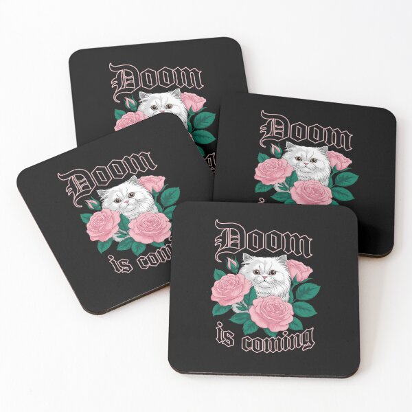 Item preview, Doom is Coming Funny Cat designed and sold by marcusry.