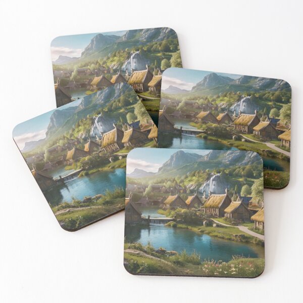 Item preview, Serenade of the Waterfall Valley designed and sold by BlareBlare.