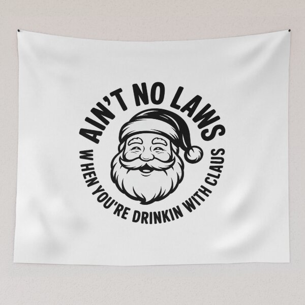 Item preview, Drinking With Claus Christmas designed and sold by RayArmstrong.