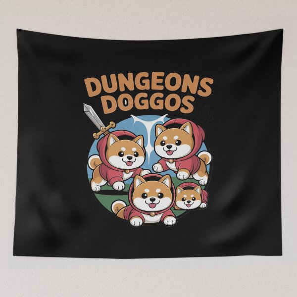 Item preview, Dungeons & Doggos designed and sold by MinaReinger.