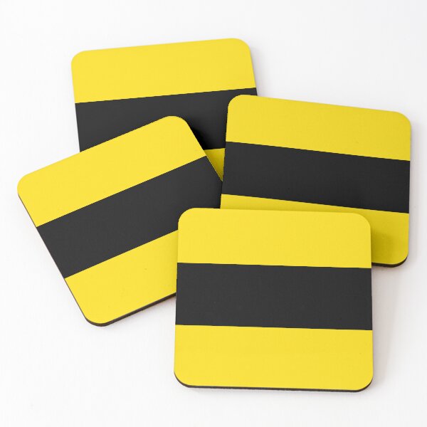 Item preview, Bold Yellow and Black Horizontal Lines – Striking Modern Stripe Pattern Design designed and sold by Cultradesign.