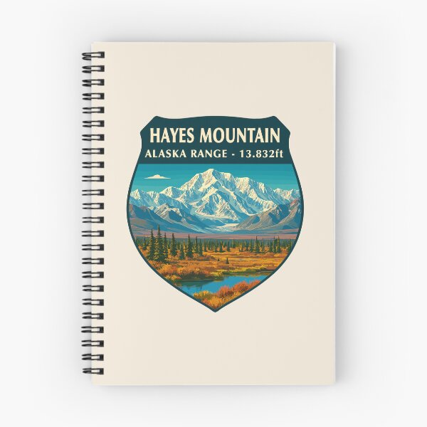 Artikelvorschau, Hayes Mountain Vista - Alaska Vektorlandschaft entworfen und verkauft von Gideon Emmerich.