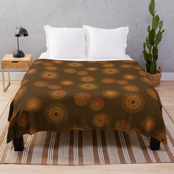 Item preview, Harvest Mandalas on Dark Brown designed and sold by JaygiesDesign.