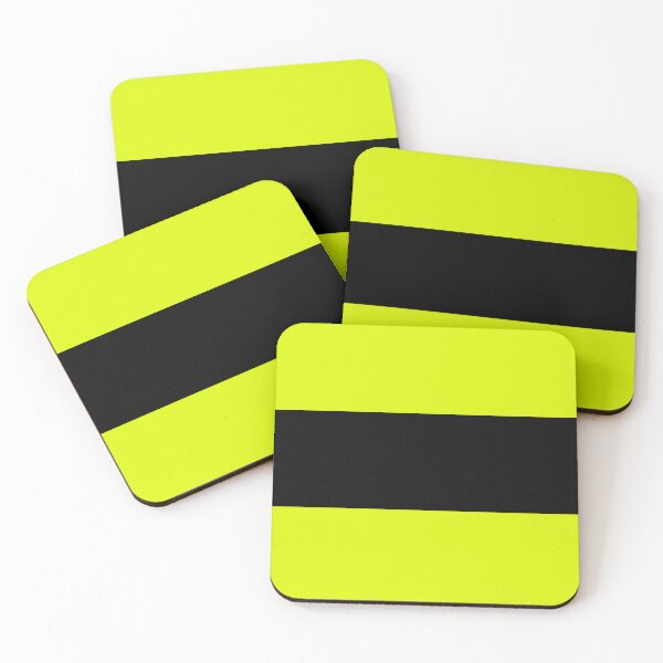 Item preview, Bold Lime Green and Black Horizontal Lines – Striking Modern Stripe Pattern Design designed and sold by Cultradesign.