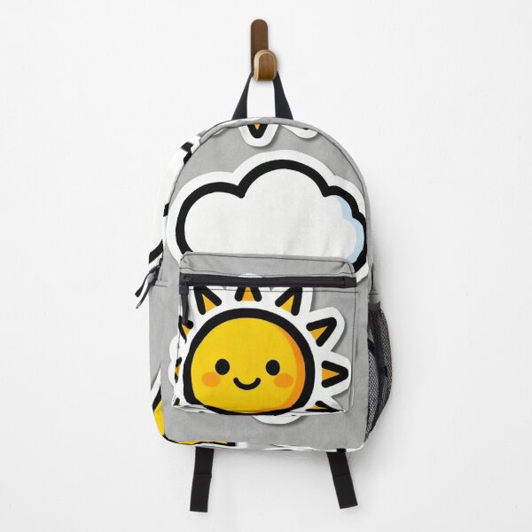 Item preview, Cheerful Weather Cartoon Delight designed and sold by Stickerrwallah.