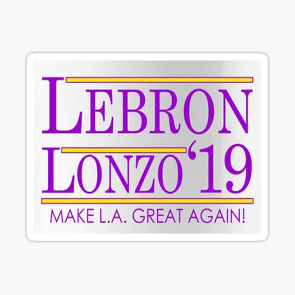 LeBron James Statement Jersey Sticker for Sale by designsheaven