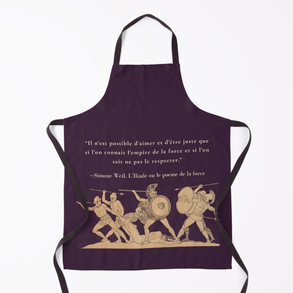 Item preview, Il n'est possible d'aimer et d'être juste que si l'on connaît l'empire de la force et si l'on sait ne pas le respecter. designed and sold by artbleed.