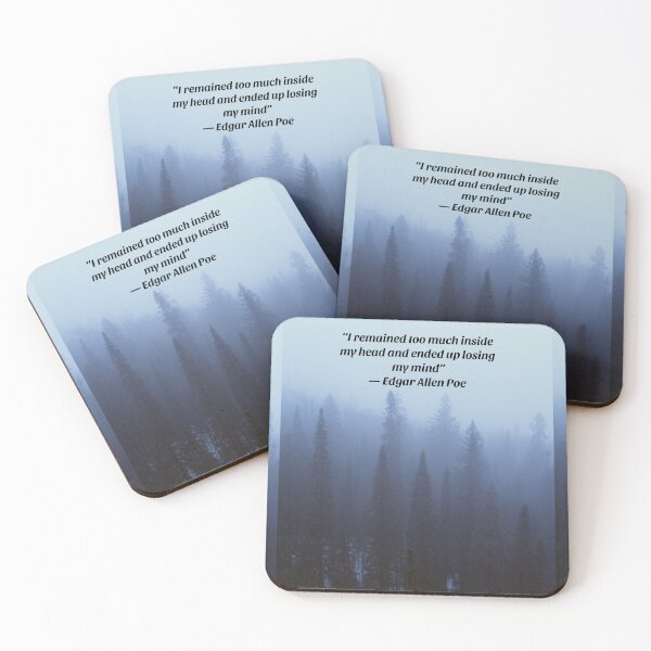 Item preview, Edgar Allen Poe Quotes - Dark Academia Gift Ideas designed and sold by RebelliousRosee.