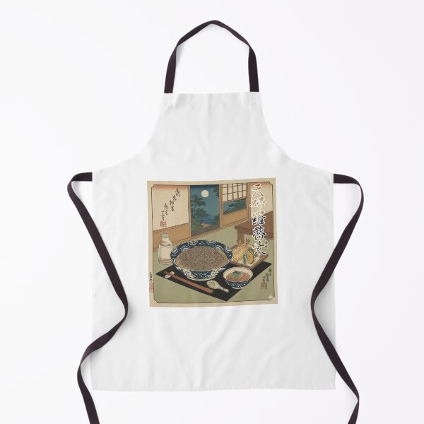 Item preview, “Tempura Soba under the Moon – Ukiyo-e Japanese Art” designed and sold by MUKIAMAGURI.