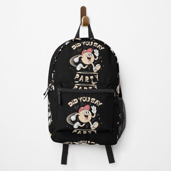 Item preview, Did You Say Party – Fun Retro Cartoon Character Design designed and sold by TipTop GFX.