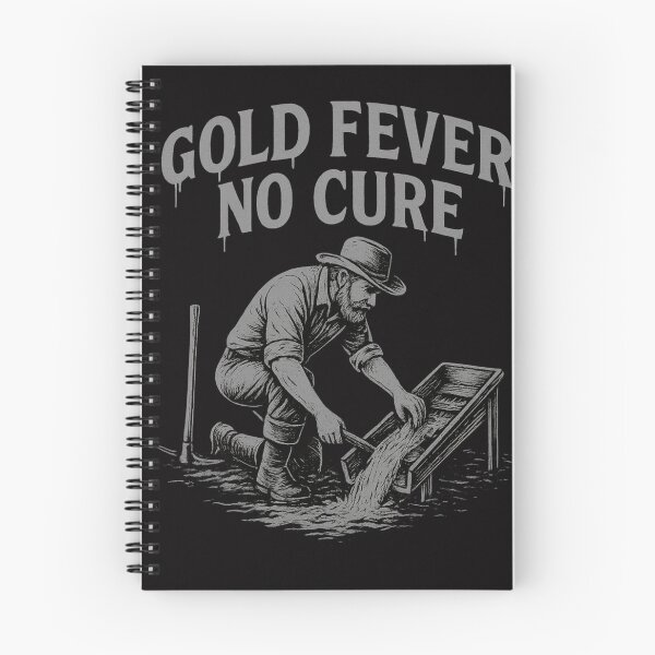 Item preview, Gold Sluice Miner Vintage Graphic designed and sold by Tadeusz1.