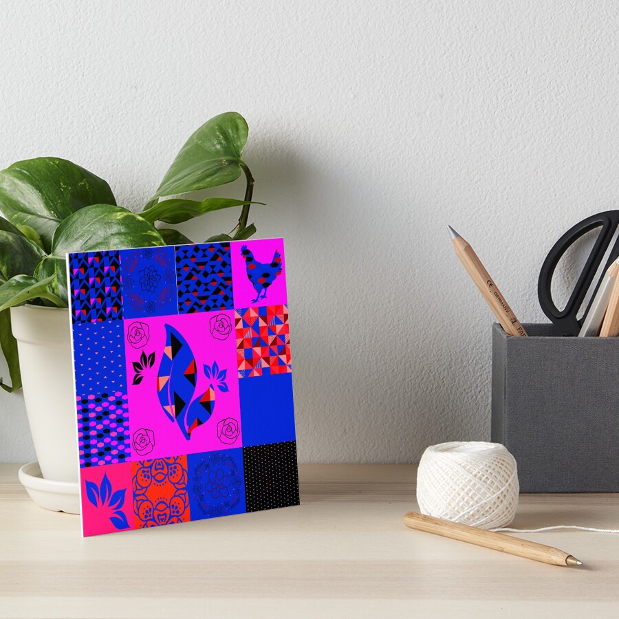 Item preview, Art Board Print designed and sold by Design4uStudio.
