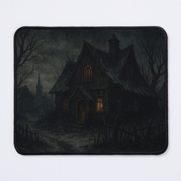 Item preview, Haunted Cottage in Dark Forest designed and sold by SassyArtistry.