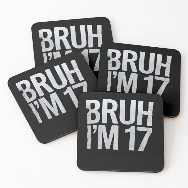 Item preview, Bruh I'm 17 Bruh It's My 17th Birthday 17 Year Old Birthday  designed and sold by lilLilaBatArt.