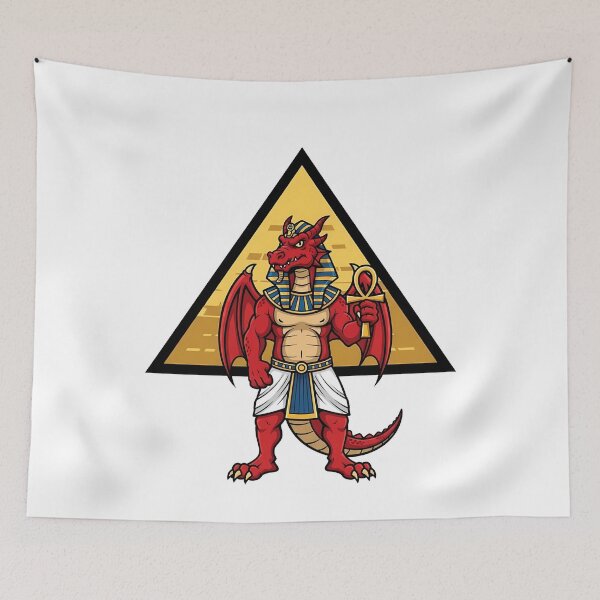 Item preview, Egyptian Dragon Ankh Pyramid Pharaoh designed and sold by k3rstman1.