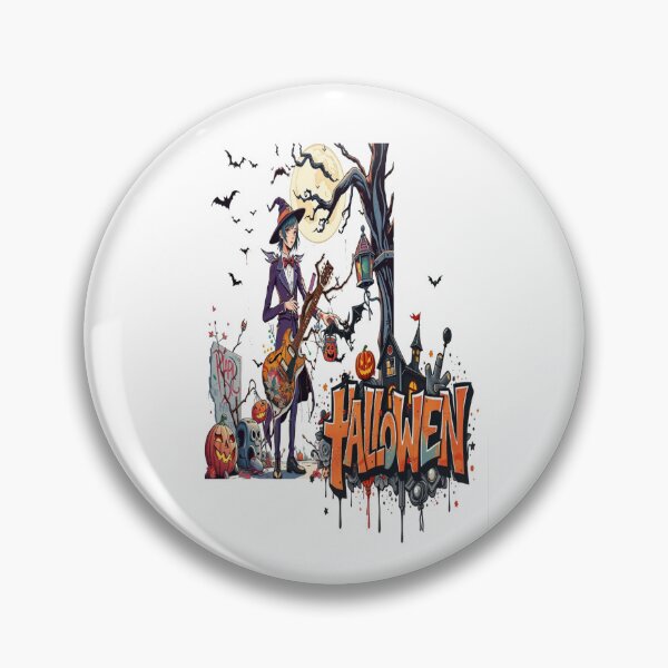 Item preview, halloween graffiti art anime cool family guitar, designed and sold by atomsama.