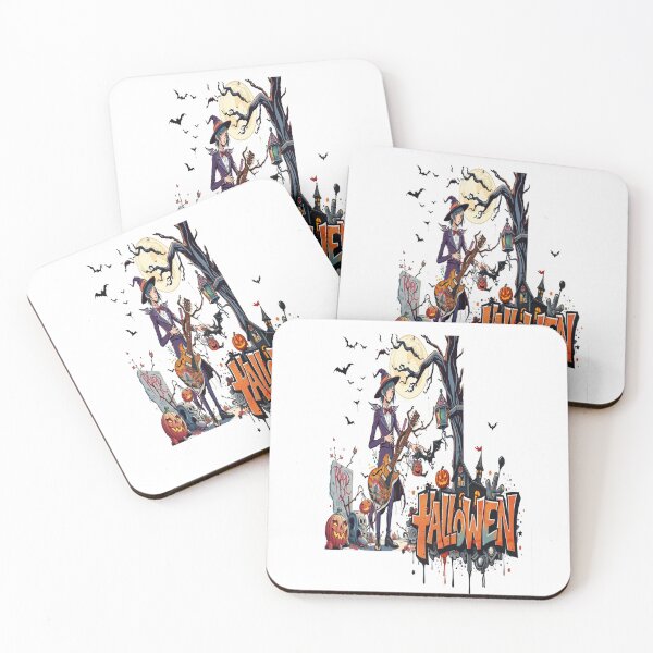 Item preview, halloween graffiti art anime cool family guitar, designed and sold by atomsama.