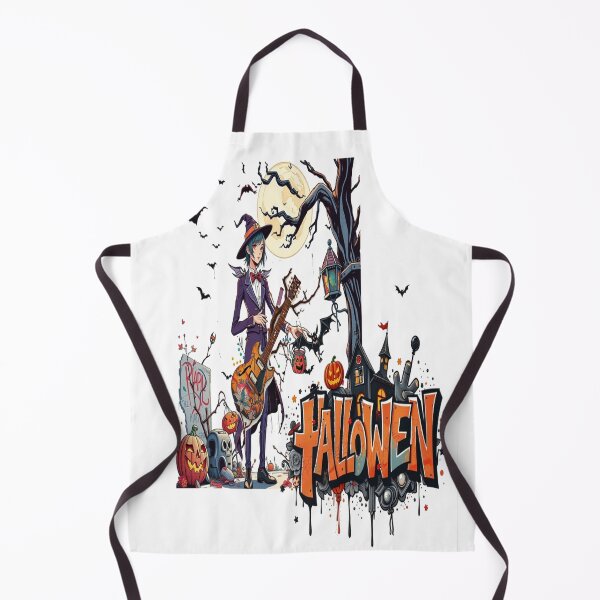 Item preview, halloween graffiti art anime cool family guitar, designed and sold by atomsama.