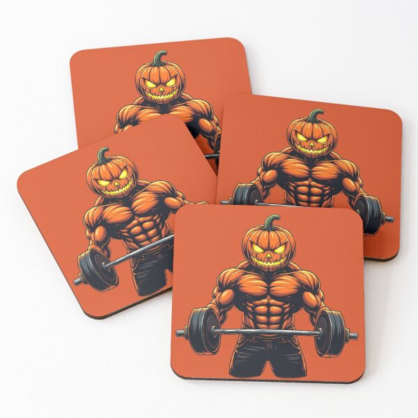 Item preview, Pumpkin beast – Halloween muscle gym design designed and sold by LoomisDreams.