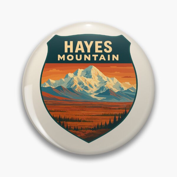Artikelvorschau, Hayes Mountain Vista - Alaska Vektorlandschaft entworfen und verkauft von Gideon Emmerich.