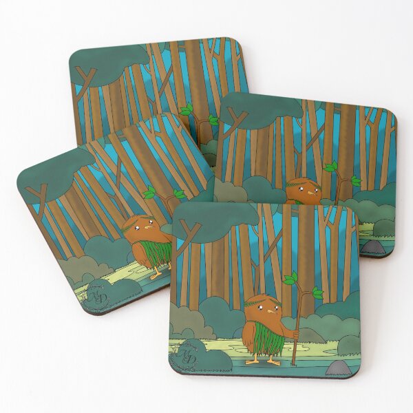 Item preview, Cute Kiwi In the Kauri Forest designed and sold by Kool Kiwi.