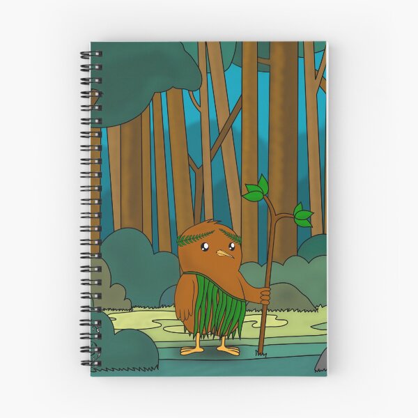 Item preview, Cute Kiwi In the Kauri Forest designed and sold by Kool Kiwi.