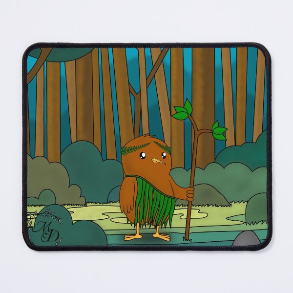 Item preview, Cute Kiwi In the Kauri Forest designed and sold by Kool Kiwi.