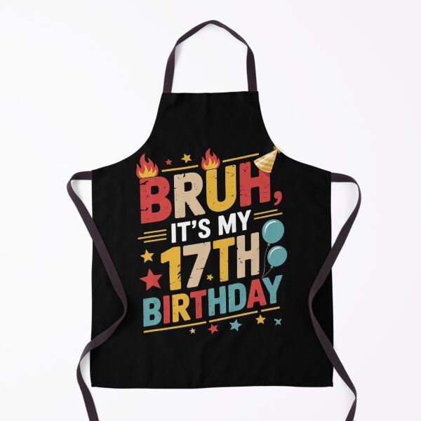 Item preview, Bruh It's My 17TH Birthday 17 Year Old Birthday 3 designed and sold by lilLilaBatArt.