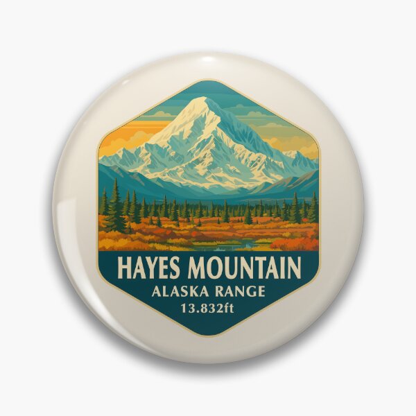 Artikelvorschau, Hayes Mountain Vista - Alaska Vektorlandschaft entworfen und verkauft von Gideon Emmerich.