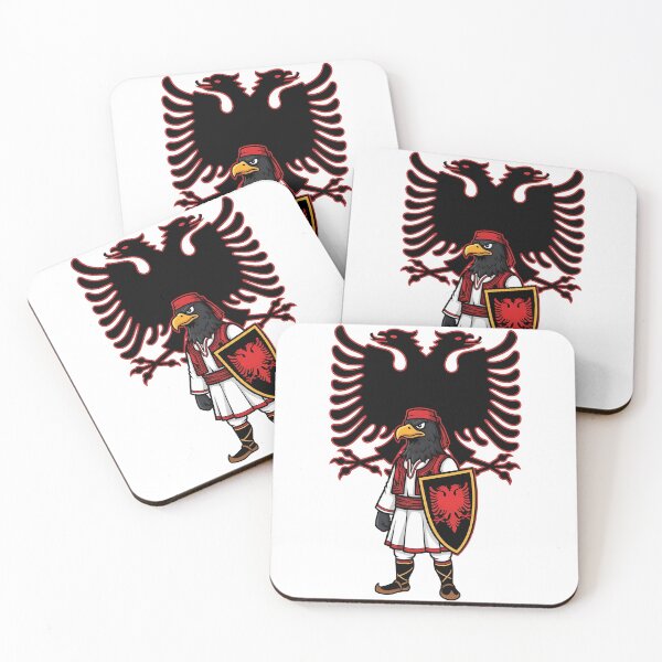 Item preview, Albanian Eagle Warrior Patriot Pride designed and sold by k3rstman1.