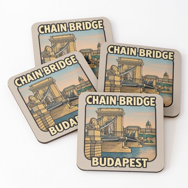 Item preview, Chain Bridge - Budapest, Hungary designed and sold by Myra365Art.