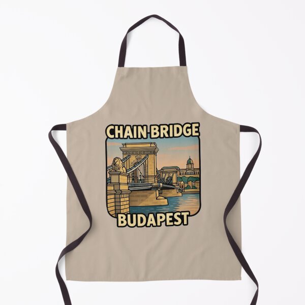 Item preview, Chain Bridge - Budapest, Hungary designed and sold by Myra365Art.