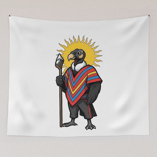 Item preview, Andean Condor Sun Shaman Mountain Bird designed and sold by k3rstman1.