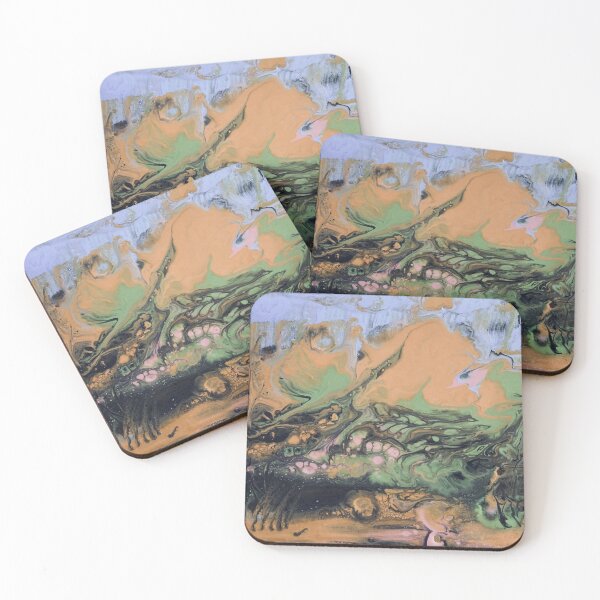 Item preview, Pink Cliffs at Heathcote - abstract  designed and sold by Margaret Watkins.