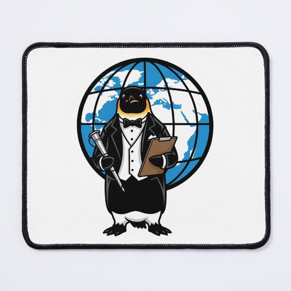 Item preview, Penguin Tuxedo Globe World Explorer designed and sold by k3rstman1.