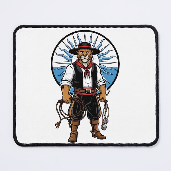 Item preview, Argentina Gaucho Puma Mascot South designed and sold by k3rstman1.
