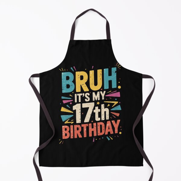 Item preview, Bruh It's My 17th Birthday 17 Year Old Birthday designed and sold by lilLilaBatArt.