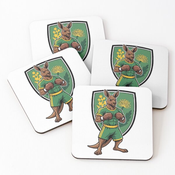Item preview, Kangaroo Boxer Mascot Australia Sports designed and sold by k3rstman1.