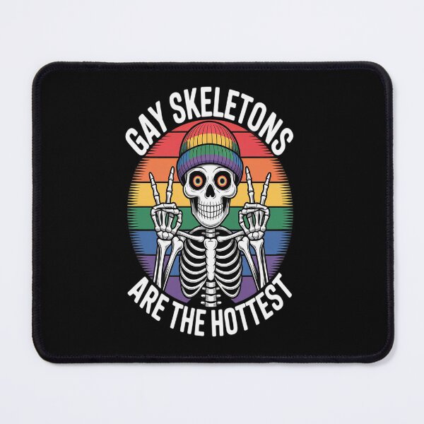 Item preview, LGBT Halloween Design Gay Skeletons Are The Hottest Queer designed and sold by VladoZork.