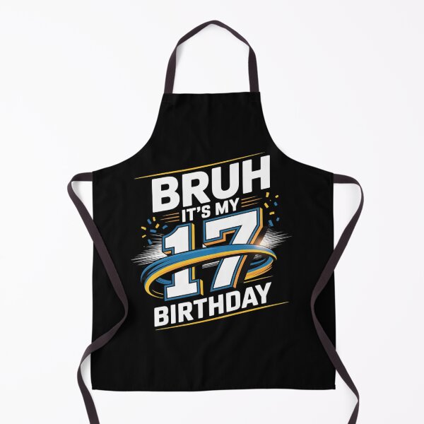 Item preview, Bruh It's My 17th Birthday 17 Year Old Volleyball Kids designed and sold by lilLilaBatArt.