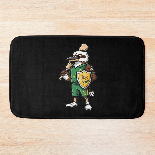Item preview, Aussie Kookaburra Cricket Mascot Wattle designed and sold by k3rstman1.