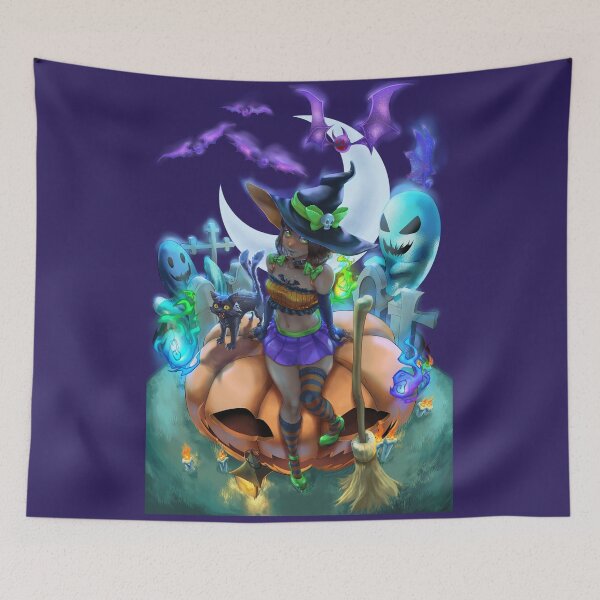 Item preview, Spooky Month Witch(transparent) designed and sold by Makuroni.