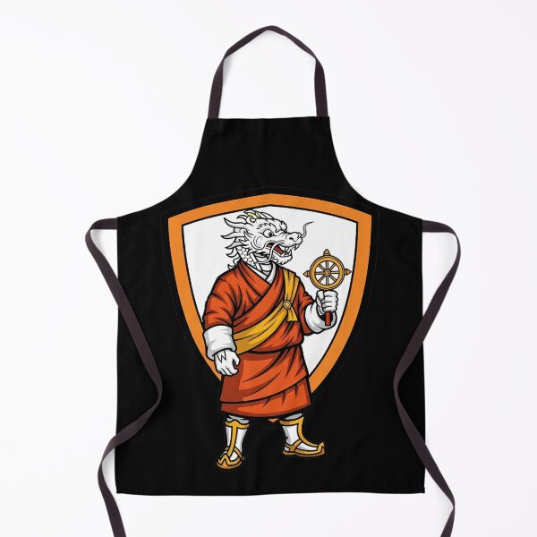 Item preview, Bhutan Dragon Monk Dharma Wheel Mascot designed and sold by k3rstman1.