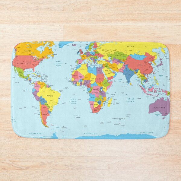 Item preview, world map designed and sold by Design4uStudio.