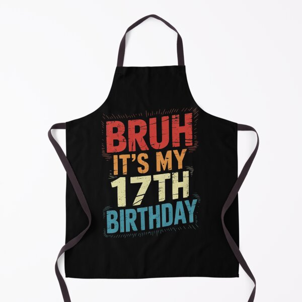Item preview, Bruh It's My 17th Birthday 17 Years Old Birthday designed and sold by lilLilaBatArt.