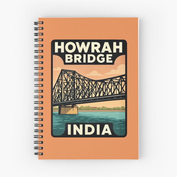 Item preview, Howrah Bridge - Kolkata, India designed and sold by Myra365Art.