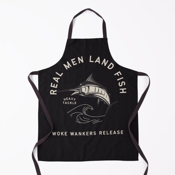 Item preview, Real Men Land Fish designed and sold by Fillet-Release.
