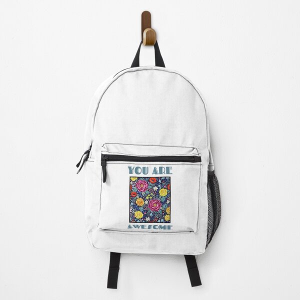 Item preview, You Are Awesome – Floral Inspiration designed and sold by VibeThreadsAura.